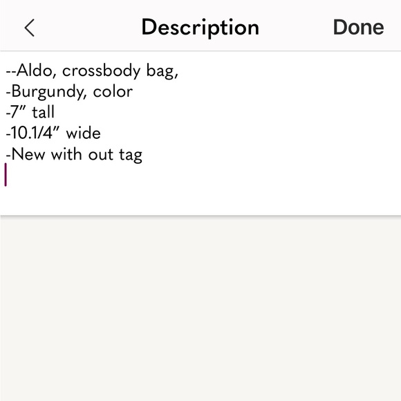 Aldo crossbody bag - Picture 14 of 14